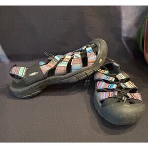 Men’s KEEN Limited Edition Newport H2 Waterproof Sandals Raya Black, size 13